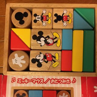 ディズニー(Disney)の専用☆ミッキーマウス おとつみき(積み木/ブロック)