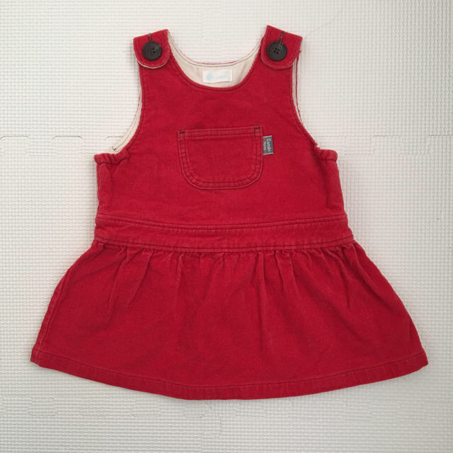 Combi mini(コンビミニ)のコンビミニ ジャンパースカート 70 キッズ/ベビー/マタニティのベビー服(~85cm)(ワンピース)の商品写真