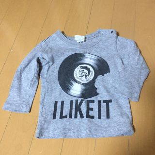 ディーゼル(DIESEL)のディーゼル モヒカン ロンT 9M 70 グレー(Ｔシャツ)