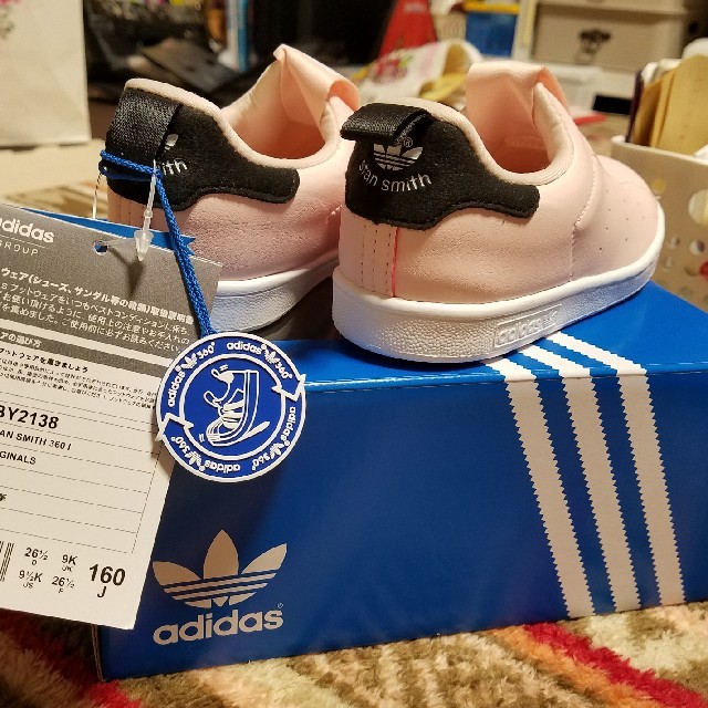 adidas(アディダス)の 新品 アディダス STAN SMITH 360 I スタンスミス キッズ/ベビー/マタニティのベビー靴/シューズ(~14cm)(スニーカー)の商品写真