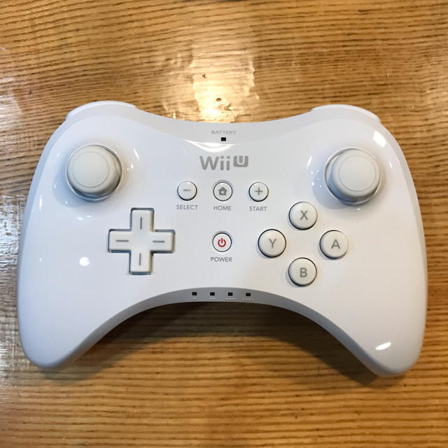 Wii U Wiiu Proコントローラー 中古 白色 の通販 By Keys S Shop ウィーユーならラクマ
