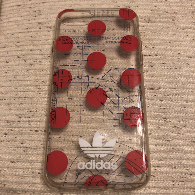 adidas(アディダス)のadidas iPhoneケース スマホ/家電/カメラのスマホアクセサリー(iPhoneケース)の商品写真