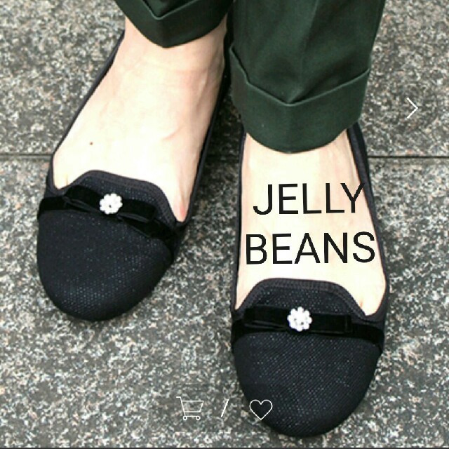 JELLY BEANS(ジェリービーンズ)のJELLY BEANS＊フラットパンプス レディースの靴/シューズ(バレエシューズ)の商品写真