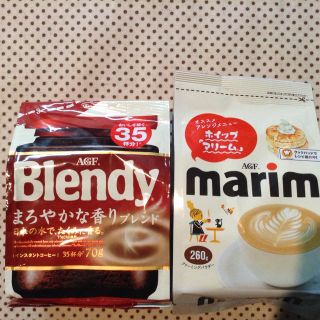 エイージーエフ(AGF)のAGF❤︎Blendy(35杯分 70g)  marim(260g)セット(コーヒー)