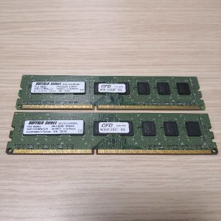 バッファロー(Buffalo)のCFD W3U1333F-8G DDR3 メモリ 16GB (8GB x 2)(PCパーツ)