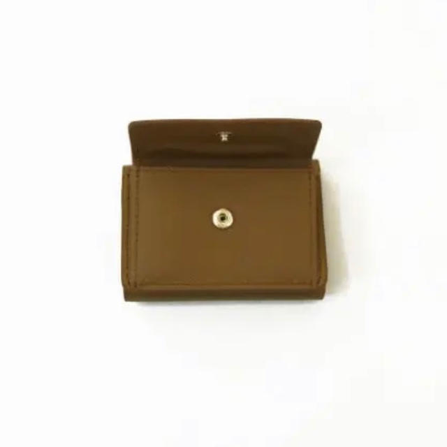 TODAYFUL(トゥデイフル)のTODAYFUL Leather Mini Wallet ベージュ 新品未使用 レディースのファッション小物(財布)の商品写真