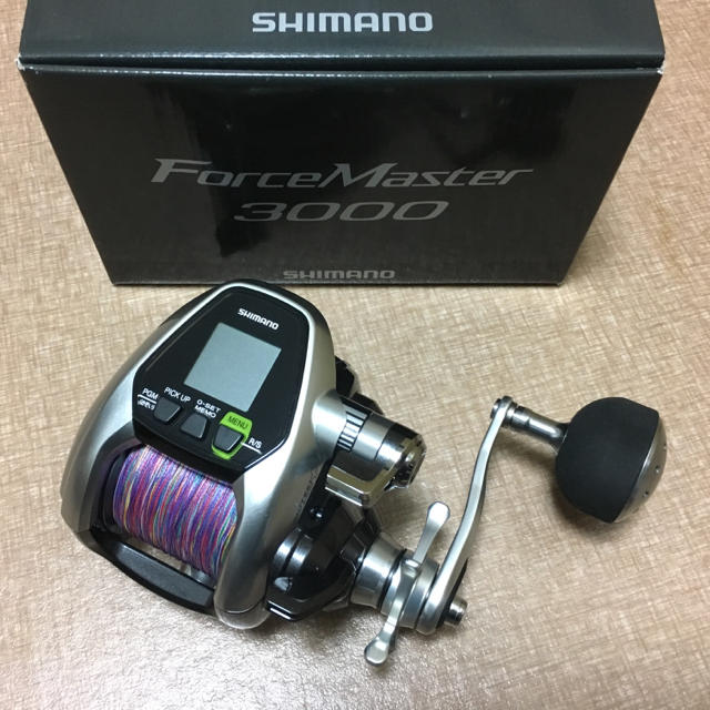 高品質 SHIMANO - 美品！フォースマスター3000 使用回数少 シマノ リール