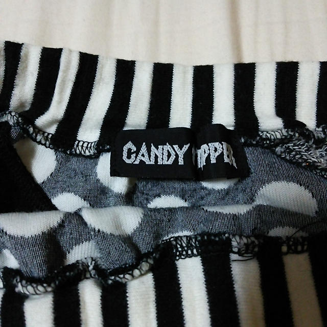 Candy Stripper(キャンディーストリッパー)のキャンディストリッパー 水玉 黒 ミニスカート レディースのスカート(ミニスカート)の商品写真