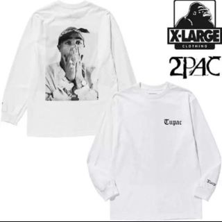 エクストララージ(XLARGE)のXLARGE x 2PAC コラボ 長袖 M(Tシャツ/カットソー(半袖/袖なし))