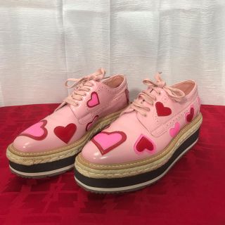 17ss PRADA プラダ ハートシューズ 靴 正規品