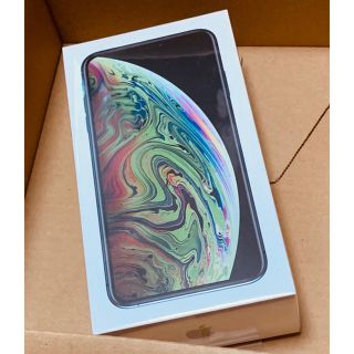 アイフォーン(iPhone)の未開封新品：iPhone Xs Max SIMフリー 512GB スペースグレイ(スマートフォン本体)