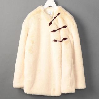 ビューティアンドユースユナイテッドアローズ(BEAUTY&YOUTH UNITED ARROWS)のaya 様専用 6(ROKU) FAKE FUR CHINA OUTER コート(毛皮/ファーコート)