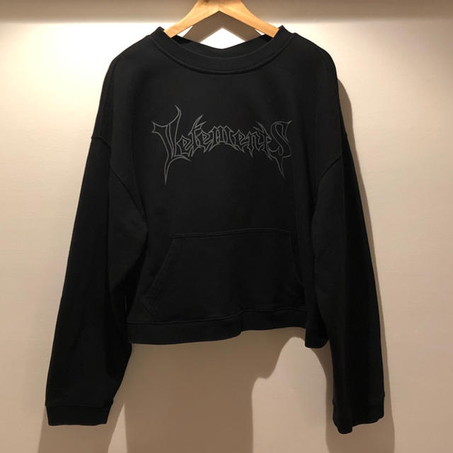 Vetements メタルロゴ リバーシブル フーディ 登坂