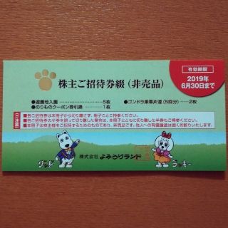 よみうりランドの株主優待(遊園地/テーマパーク)