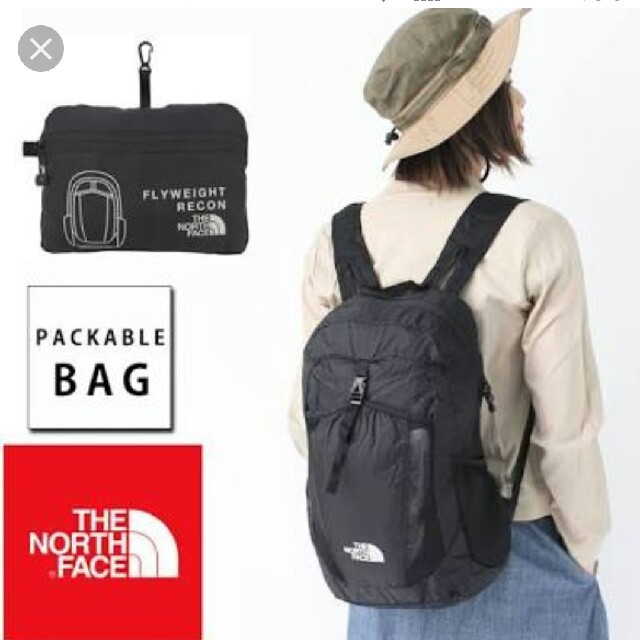 THE NORTH FACE(ザノースフェイス)の完売商品THE NORTH FACEフライウエイトリーコン レディースのバッグ(リュック/バックパック)の商品写真