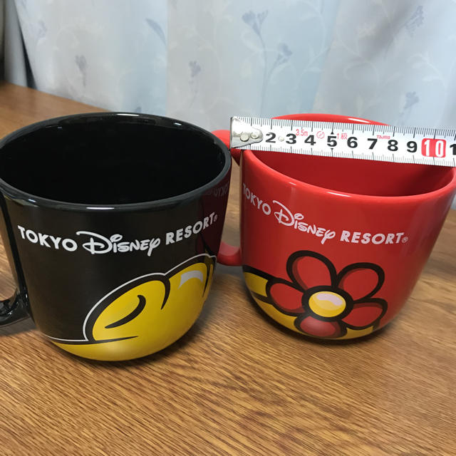 Disney(ディズニー)のペアマグカップ  ディズニー（ミッキー、ミニー） キッズ/ベビー/マタニティの授乳/お食事用品(マグカップ)の商品写真