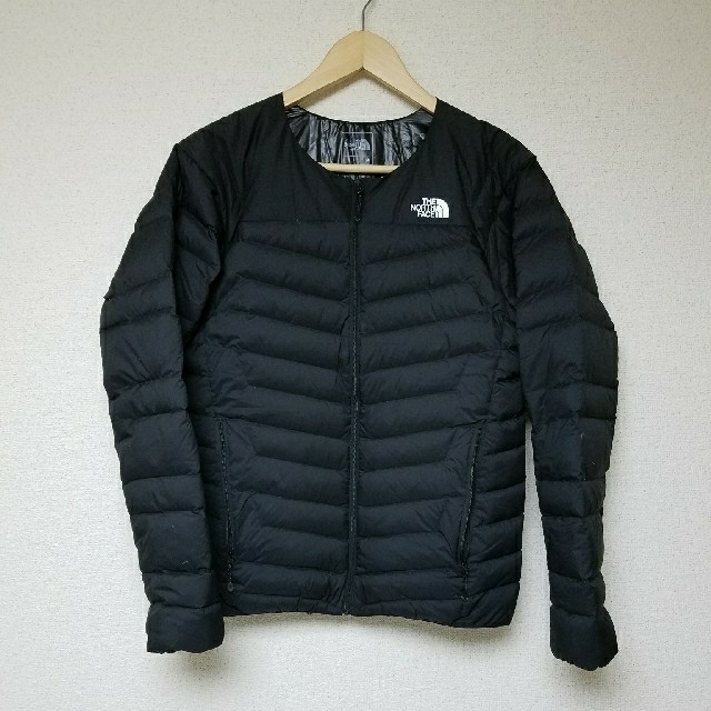 THE NORTH FACE(ザノースフェイス)のノースフェイス　サンダーラウンドネック　インナーダウン　M ダウン　美品 メンズのジャケット/アウター(ダウンジャケット)の商品写真