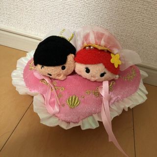 ディズニー(Disney)のディズニー アリエル ツムツム リングピロー 結婚式(リングピロー)