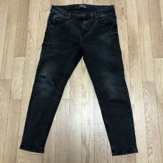 ザラ(ZARA)の送料込みsize34 zara ザラ ダメージデニムパンツ(デニム/ジーンズ)