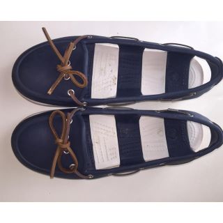 クロックス(crocs)のクロックス ローファー 25cm(ローファー/革靴)