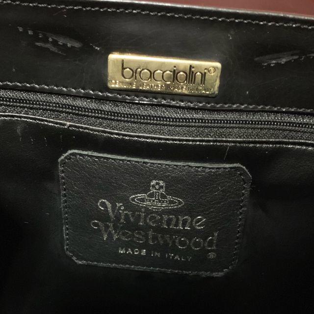 Vivienne Westwood(ヴィヴィアンウエストウッド)の稀少 ヴィヴィアンウエストウッド ハンド バッグ ブラック レディースのバッグ(ハンドバッグ)の商品写真