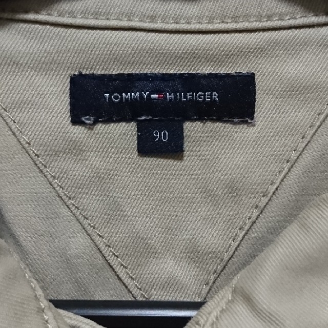 TOMMY HILFIGER(トミーヒルフィガー)のトミーフィルフィガーワンピース90センチ キッズ/ベビー/マタニティのキッズ服女の子用(90cm~)(ワンピース)の商品写真