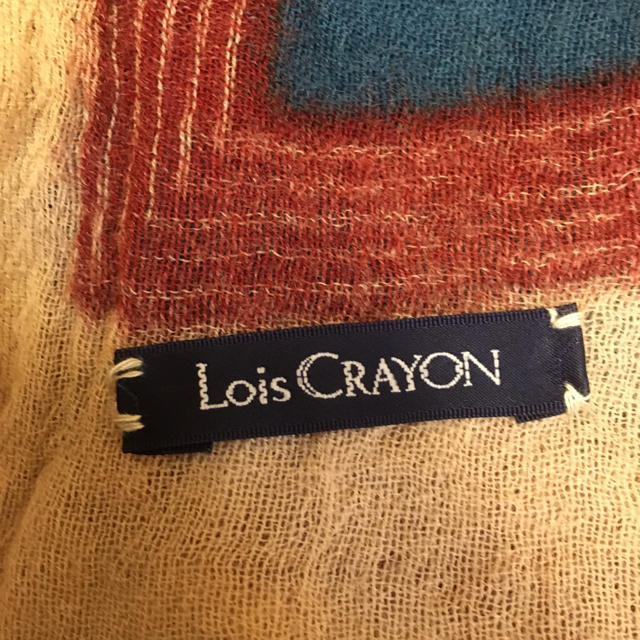 Lois CRAYON(ロイスクレヨン)のロイスクレヨン ストール オリジナル柄 レディースのファッション小物(ストール/パシュミナ)の商品写真