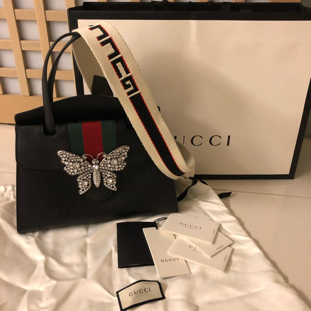 人気絶頂 - Gucci 美品 bag GUCCI ハンドバッグ