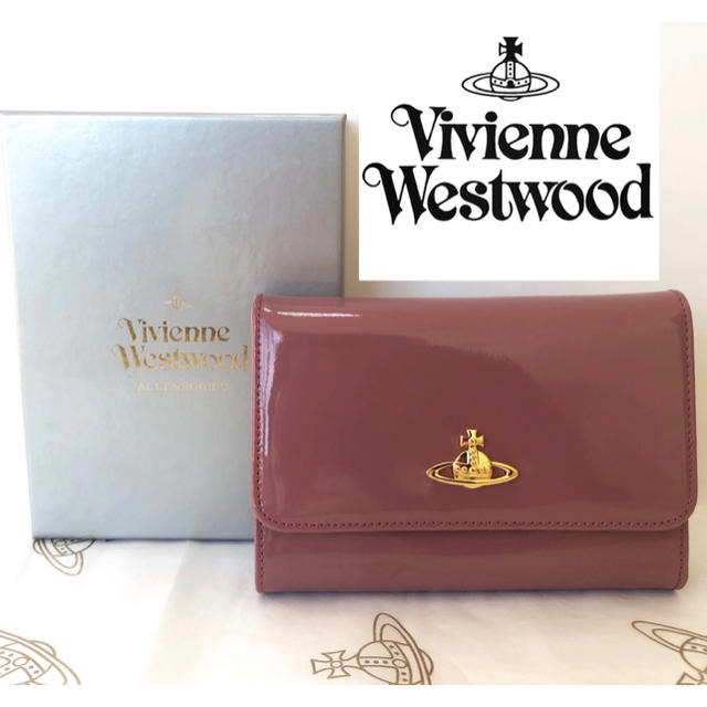 大人気！【新品】Vivienne Westwood 折り財布 ピンク 本物