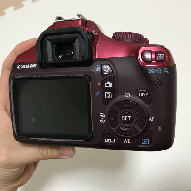 Canon キャノン EOS KISS X50 レッド デジタル一眼