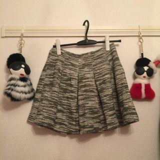 アリスアンドオリビア(Alice+Olivia)のalice+olivia ツイードスカート(ミニスカート)