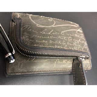 ベルルッティ(Berluti)のベルルッティ Seta Scritto 二つ折り財布 カーフ レザー(折り財布)