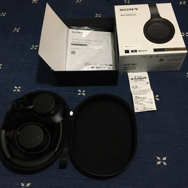 sony WH-1000XM3オーディオ機器