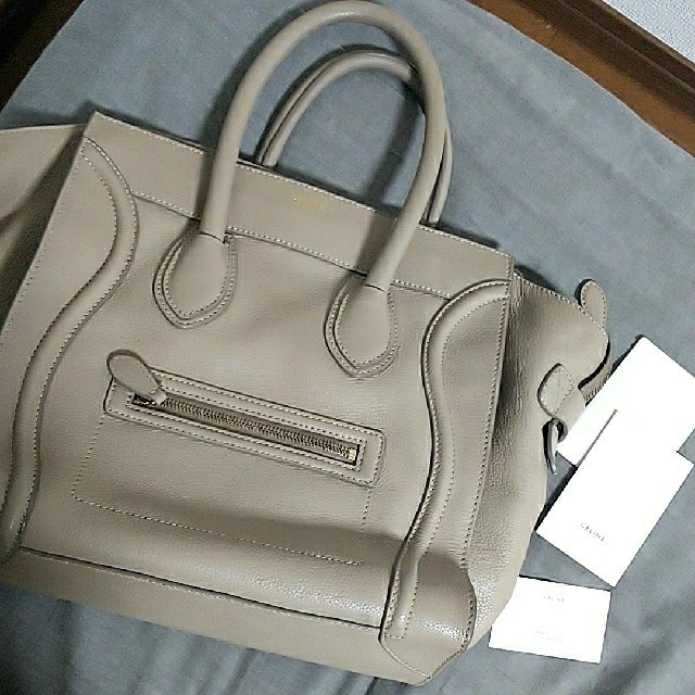 中古】 celine - e✨CELINEセリーヌ バッグ ラゲージ ハンドバッグ