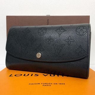 ルイヴィトン(LOUIS VUITTON)の⭐︎極美品⭐︎ヴィトン ⭐︎ポルトフォイユイリス⭐︎マヒナ⭐︎ノワール⭐️(財布)