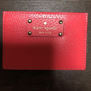 ケイトスペードニューヨーク(kate spade new york)の新品未使用  ケイトスペード  カードケース(名刺入れ/定期入れ)