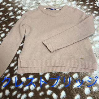 バーバリーブルーレーベル(BURBERRY BLUE LABEL)のクレストブリッジ ニット(ニット/セーター)