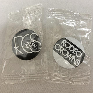 ロデオクラウンズ(RODEO CROWNS)のRODEO CROWNS 缶バッジ2個(その他)