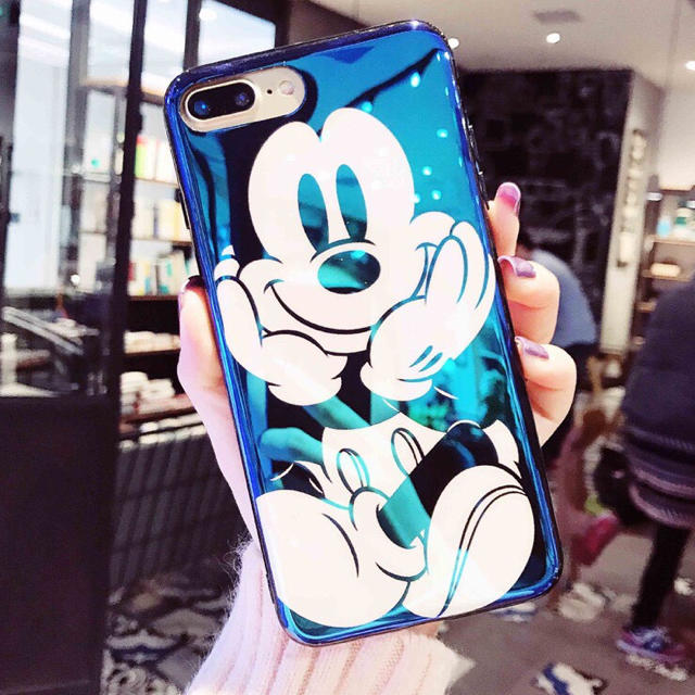 Disney(ディズニー)のミッキーマウスiPhoneケース スマホ/家電/カメラのスマホアクセサリー(iPhoneケース)の商品写真