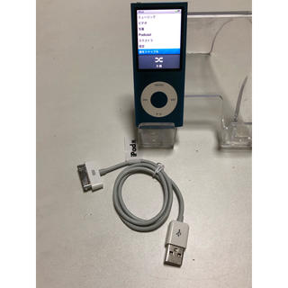 アップル(Apple)のiPod nano 8GB A1285【MB732/A】　初期化済(ポータブルプレーヤー)