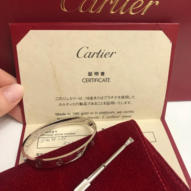 Cartier - カルティエLOVEブレスレット