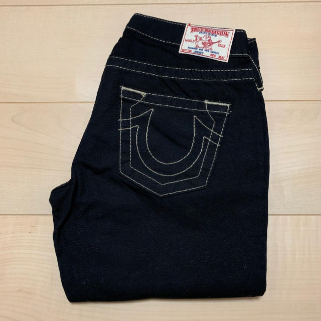 True Religion(トゥルーレリジョン)の[新品・未使用] true religion 25 レディース ブラック 黒 レディースのパンツ(カジュアルパンツ)の商品写真