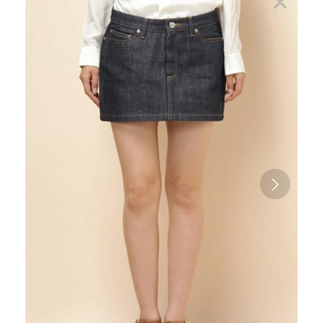 A.P.C(アーペーセー)のa.p.c デニムスカート レディースのスカート(ミニスカート)の商品写真