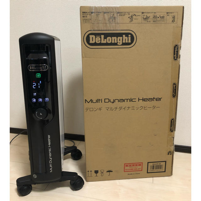 DeLonghi(デロンギ)の【値下げ】デロンギ マルチダイナミックヒーター MDHU09-BK スマホ/家電/カメラの冷暖房/空調(電気ヒーター)の商品写真