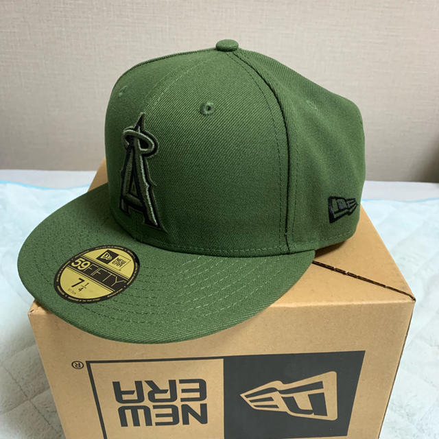 NEW ERA(ニューエラー)の【新品半額】ニューエラ 59fifty  限定 エンゼルス57.7cm メンズの帽子(キャップ)の商品写真