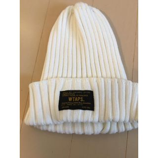 ダブルタップス(W)taps)のmimily様専用 wtaps beanie white 白 ホワイト cap(ニット帽/ビーニー)