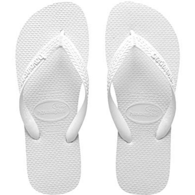 havaianas(ハワイアナス)の新品★ハワイアナス ビーチサンダル ホワイト 27cm メンズの靴/シューズ(ビーチサンダル)の商品写真