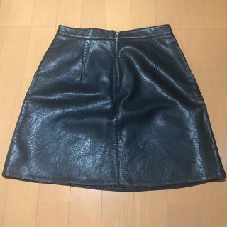 ザラ(ZARA)のZARA レザートスカート(ミニスカート)