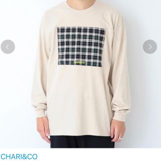 ビームス(BEAMS)のCHARI&CO ロンT ベージュ(Tシャツ(長袖/七分))