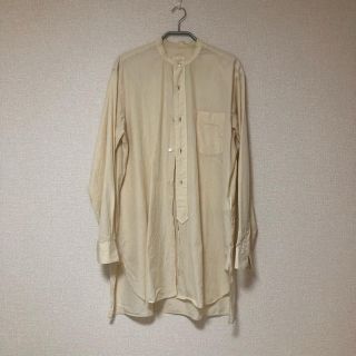 コモリ(COMOLI)のcomoli バンドカラーシャツ(シャツ)